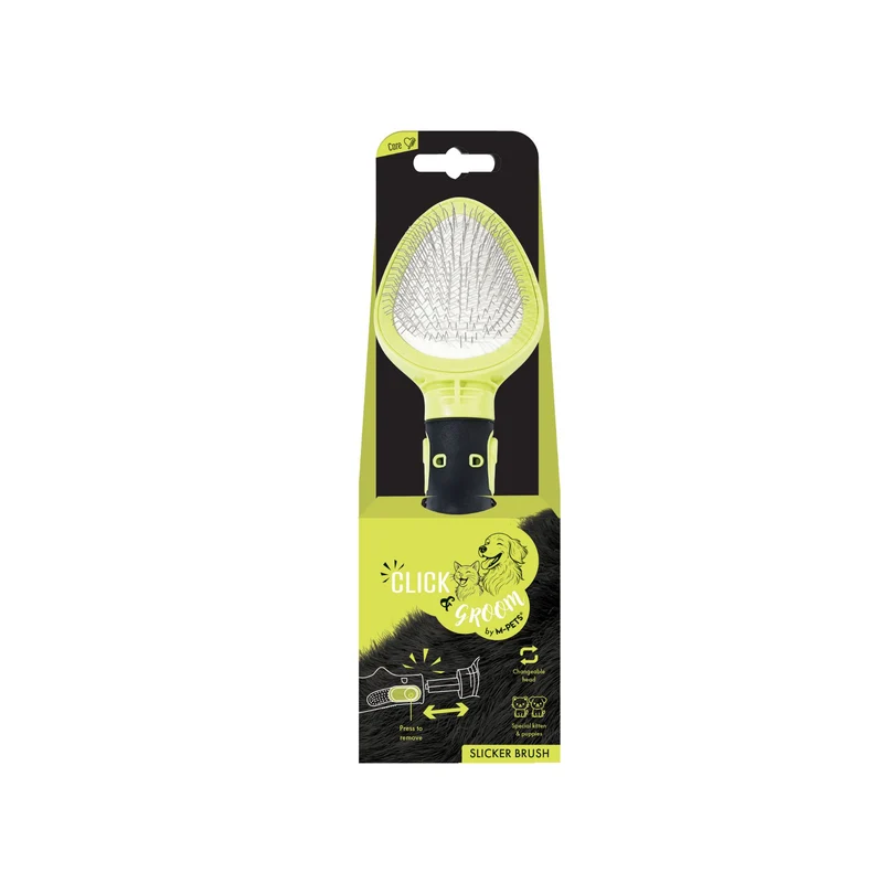 CLICK and GROOM Slicker Brush