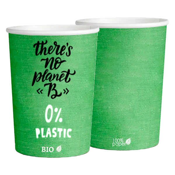 Vasos Verdes Plastic Free 480ml (16oz) (1000 unid/caja)