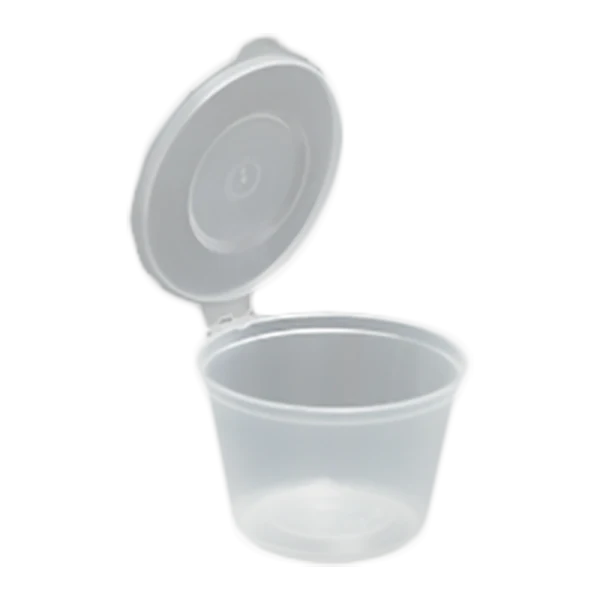 Tarrina para Salsa 120 ml con bisagra