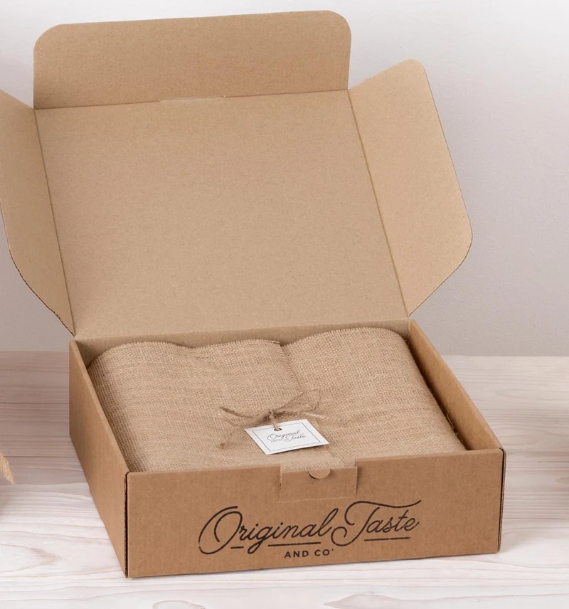 Caja Kraft Automontable 30x30x9cm (Microcanal)