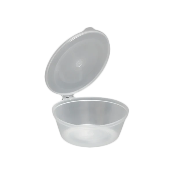 Tarrina para Salsa 70 ml con bisagra