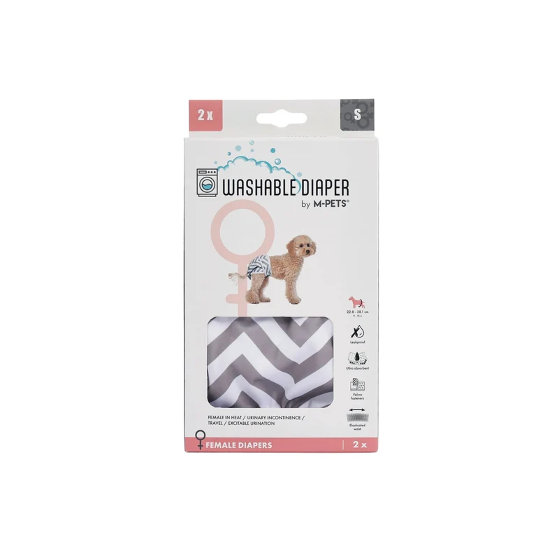 Female Dog Washable Diaper 2pcs