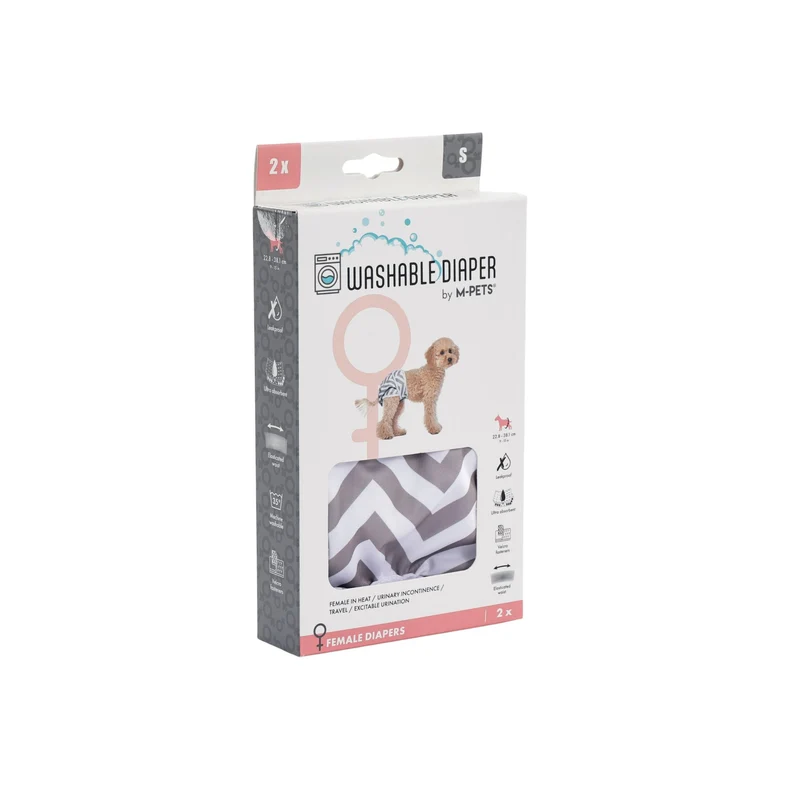 Female Dog Washable Diaper 2pcs