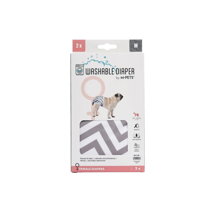 Female Dog Washable Diaper 2pcs