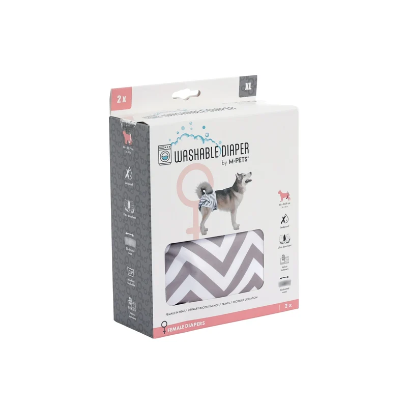 Female Dog Washable Diaper 2pcs