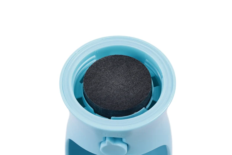 ON THE ROAD - Dog water bottle 300 ml 2 in 1 - Blue mist