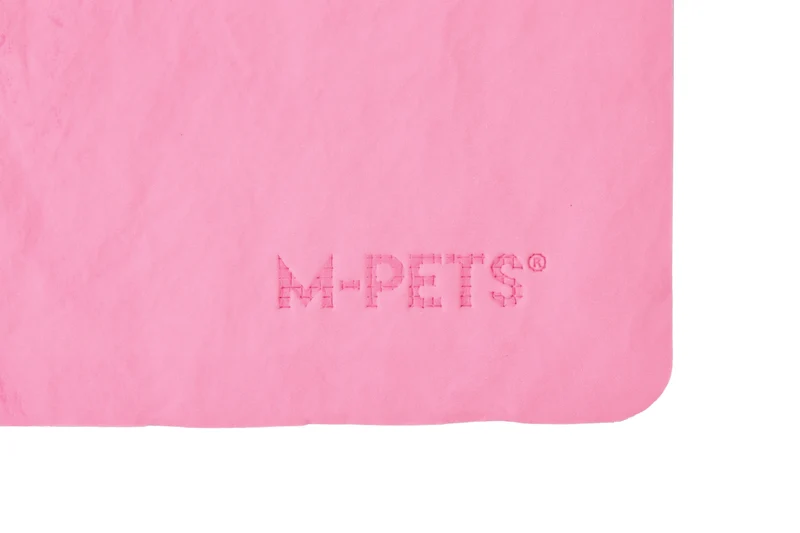 BATHTIME Quick-dry Towel for Cats and Dogs Pink Bubble