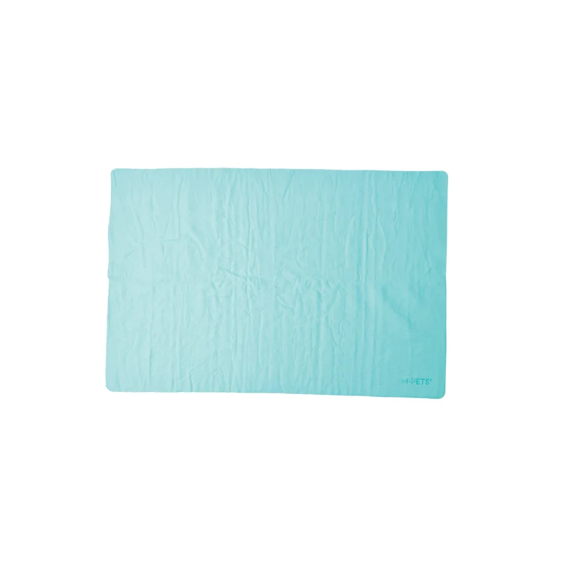BATHTIME Quick-dry Towel for Cats and Dogs Green Bubble