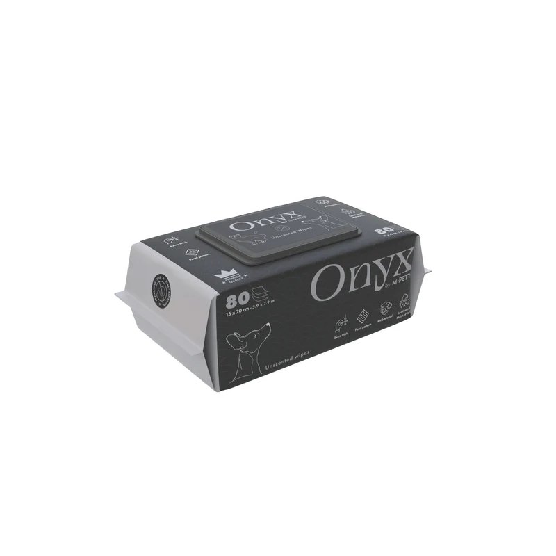 ONYX Unscented wipes - 80 sheets