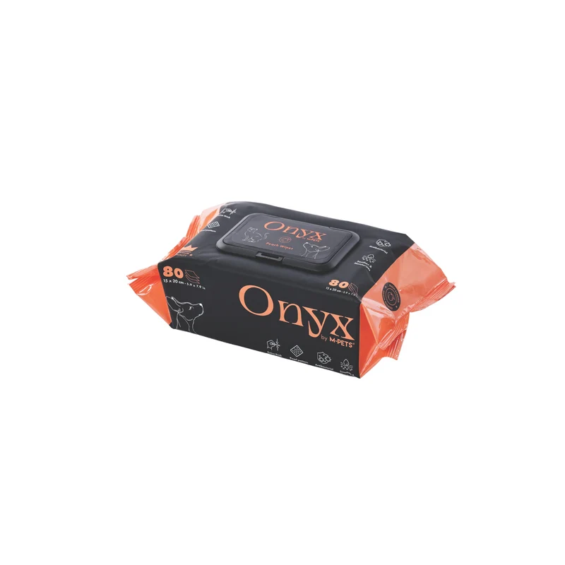 ONYX Peach wipes - 80 sheets