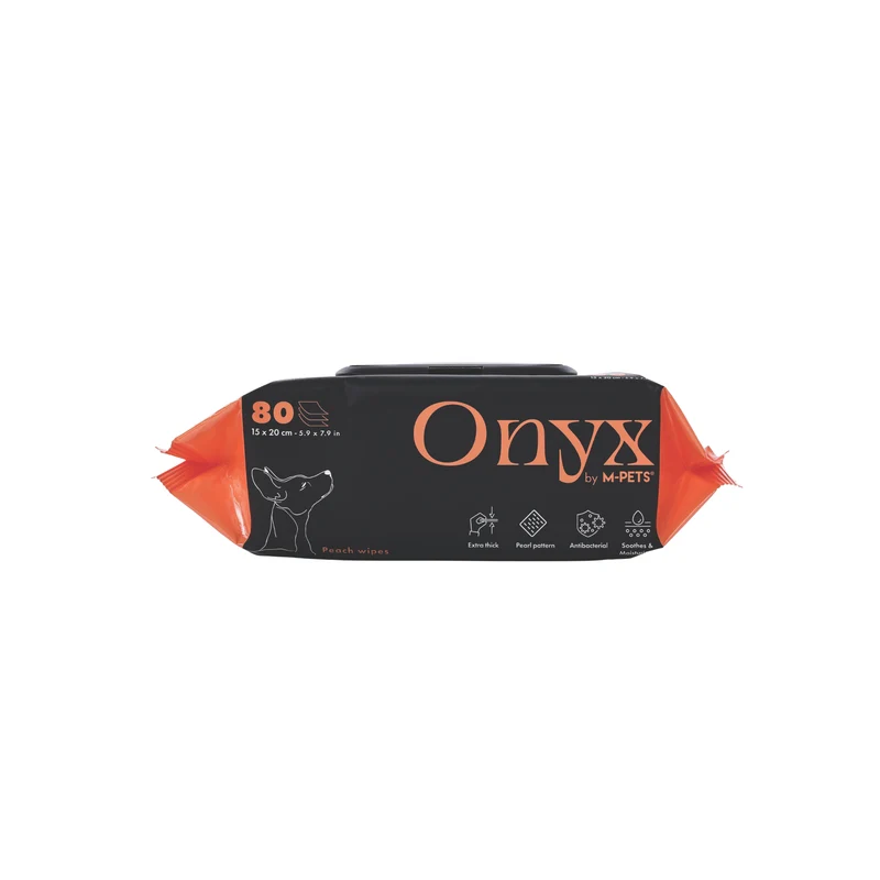 ONYX Peach wipes - 80 sheets