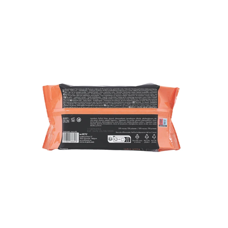 ONYX Peach wipes - 80 sheets