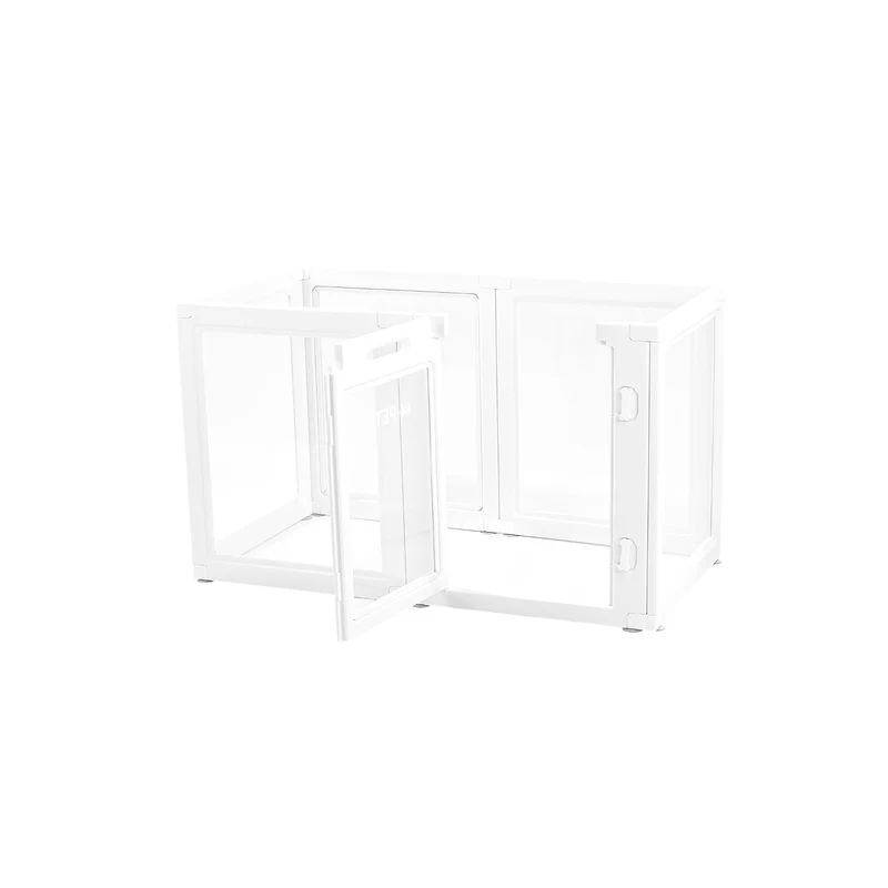 BLANCHE Puppy pen 6 panels S white
