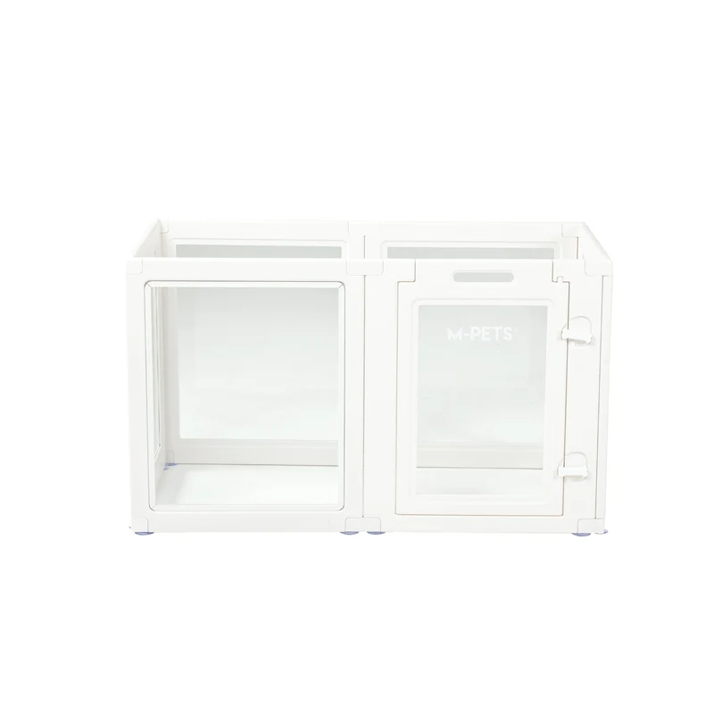 BLANCHE Puppy pen 6 panels S white