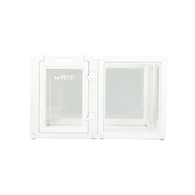 BLANCHE Puppy pen 8 panels L white