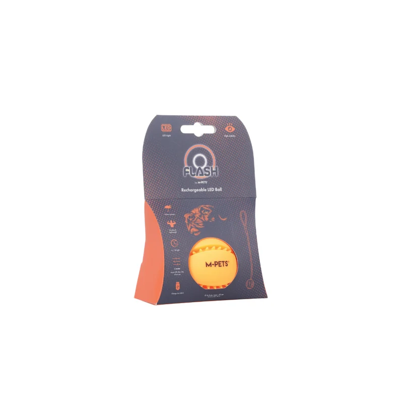 FLASH LED Ball Orange