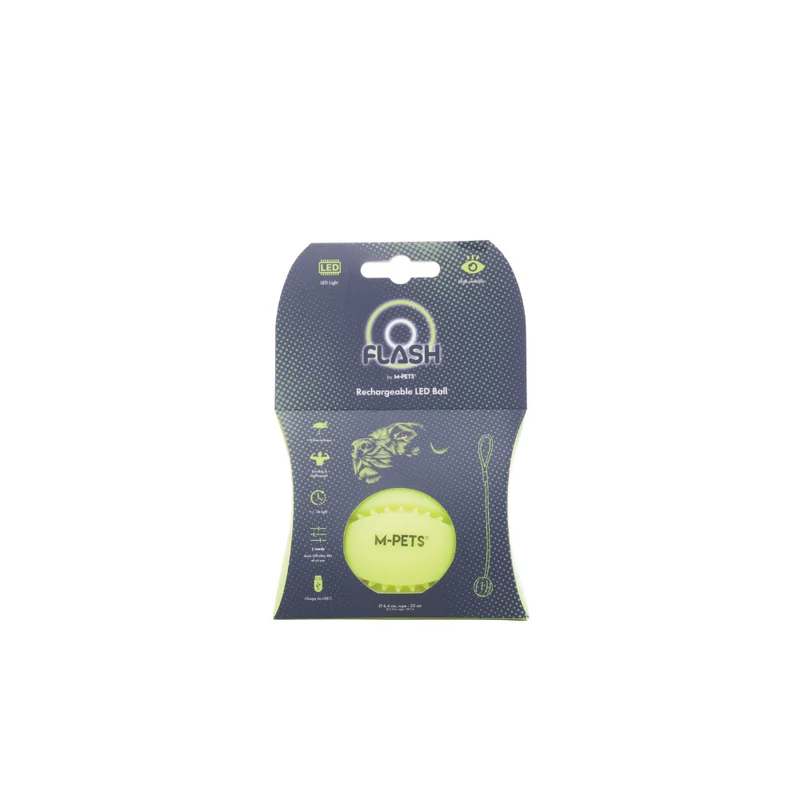 FLASH LED Ball Green