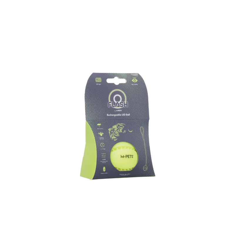 FLASH LED Ball Green