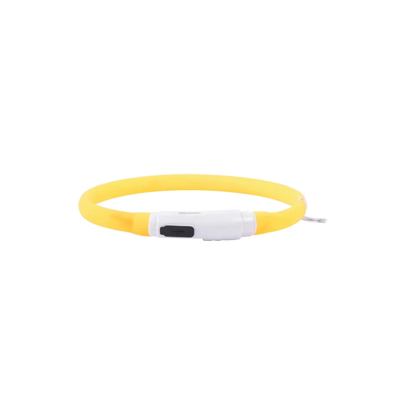 FLASH LED rechargeable collar Orange
