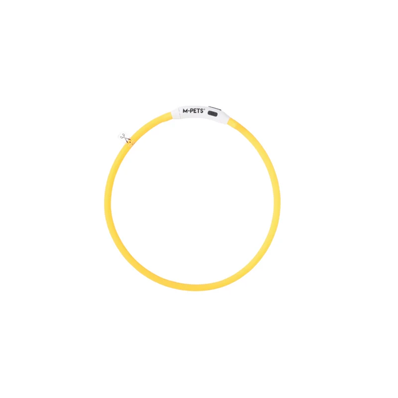 FLASH LED rechargeable collar Orange