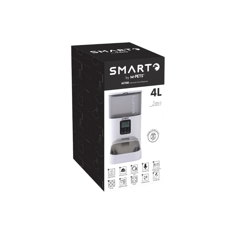 SMARTO M700 4L Automatic Food dispenser