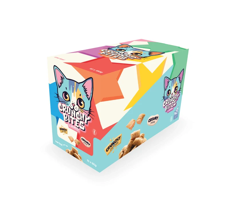 CRUNCHY BITES cat snack salmon flavour - 180 g