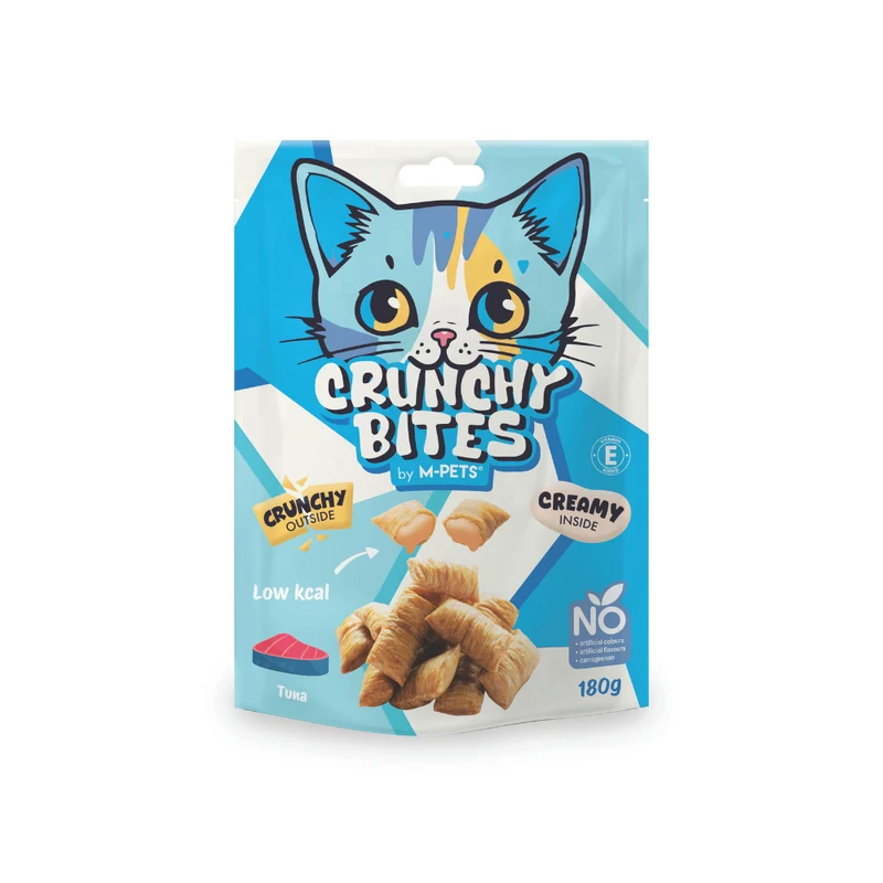 CRUNCHY BITES cat snack tuna flavour - 180 g