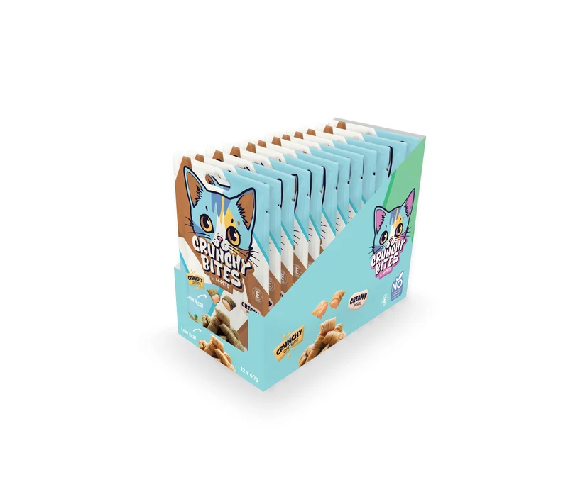 CRUNCHY BITES cat snack duck flavour - 60 g