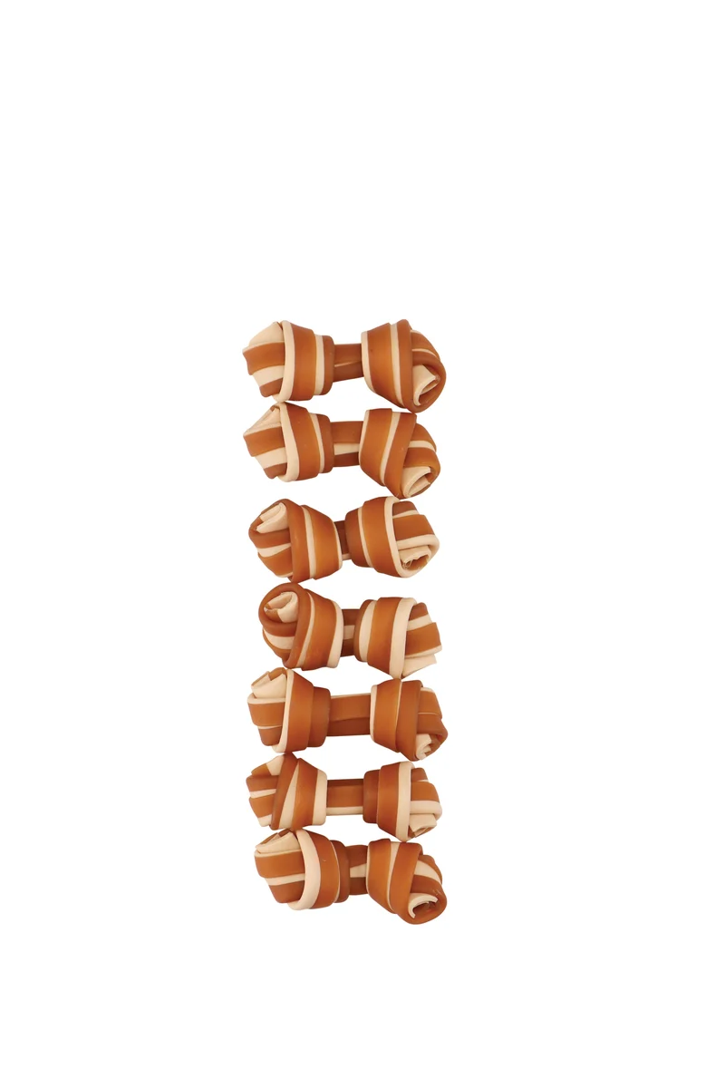TRUSTY Knotted bones Beef Flavor - SWEET POTATO DISPLAY 6.4 cm