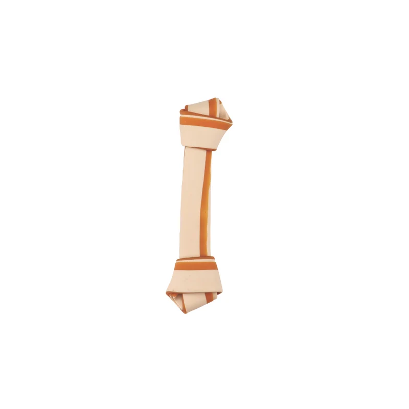 TRUSTY Knotted bone Chicken Flavor - SWEET POTATO DISPLAY 20.3 cm