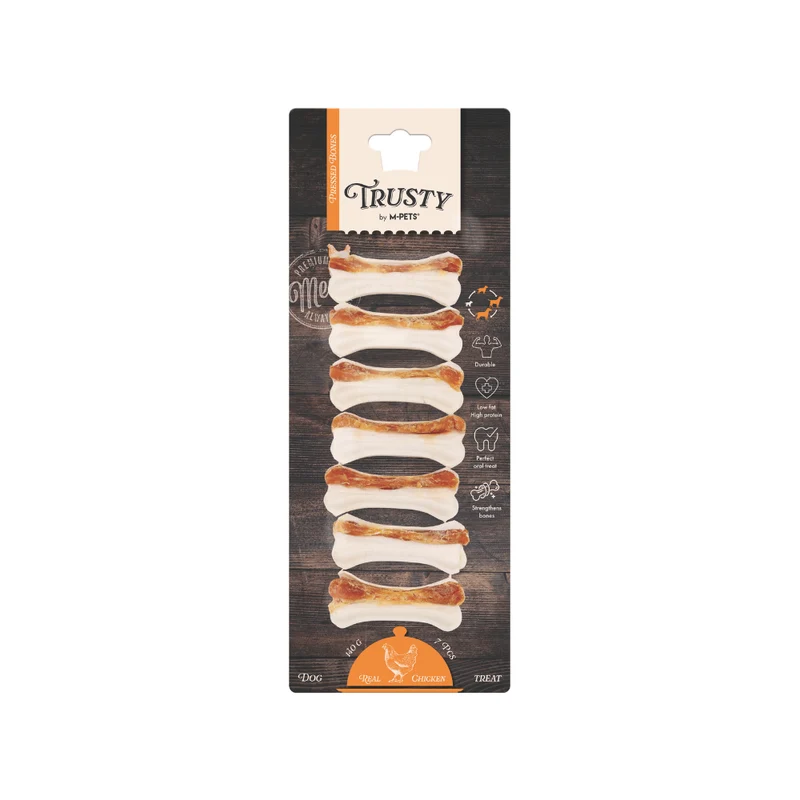 TRUSTY Pressed bones Chicken Flavor 7.7 cm