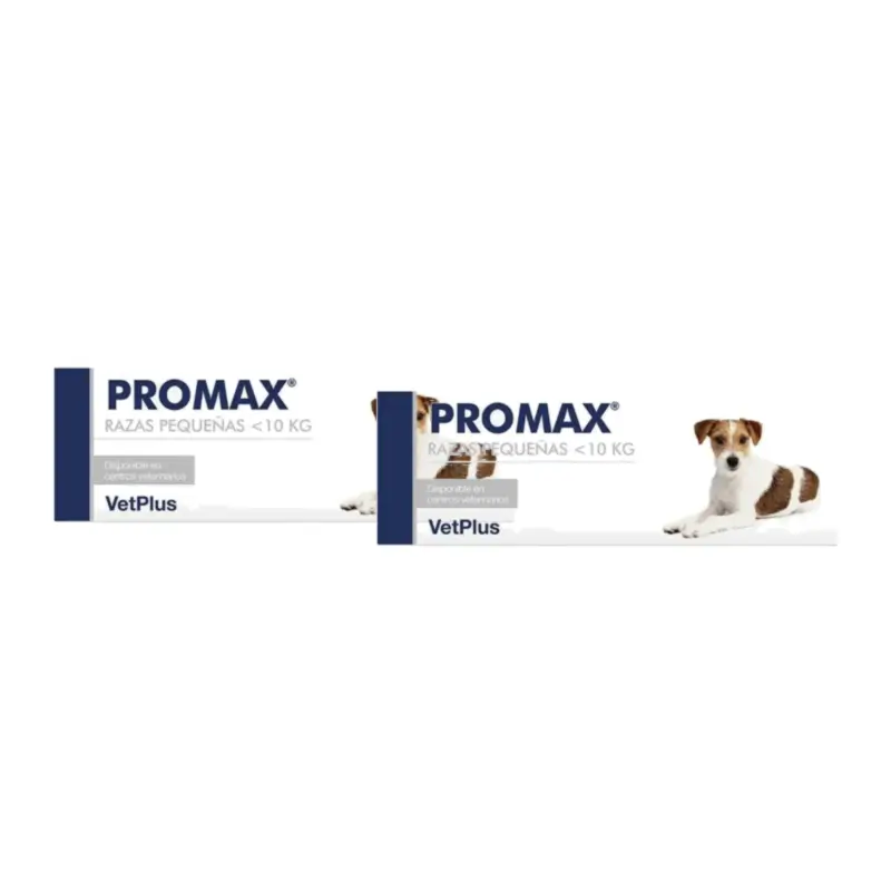 Promax Pack 2 x 9 ml, complemento antidiarreico para perros de raza pequeña