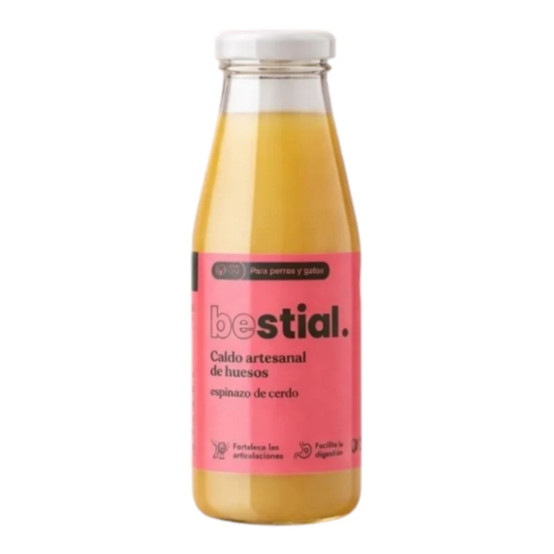Bestial Caldo de Huesos Naturales — Nutrición y Palatabilidad 250ml