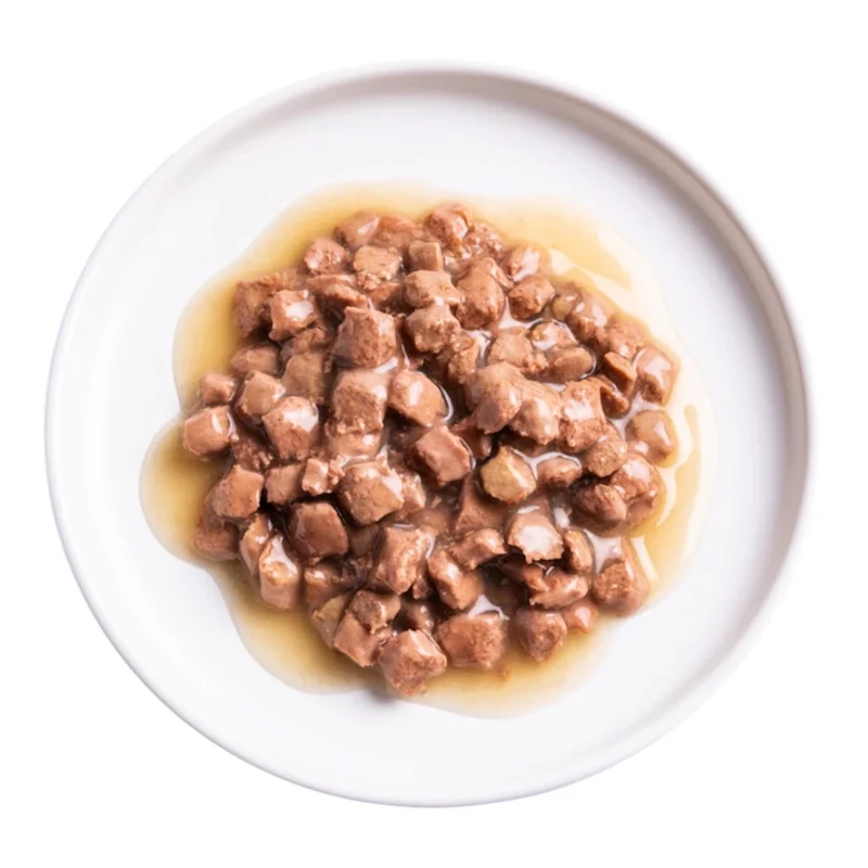 Edgard & Cooper Lata Trocitos de Pavo y Pollo en Salsa para Gatos Adultos — Sin Cereales
