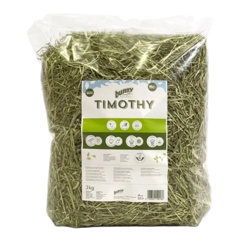 Bunny Heno Timothy | Heno Natural para Conejos, Cobayas y Roedores