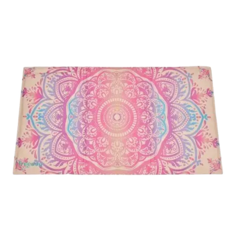 Freedog Colchoneta Refrescante de Gel Mandala Rosa para Perros y Gatos