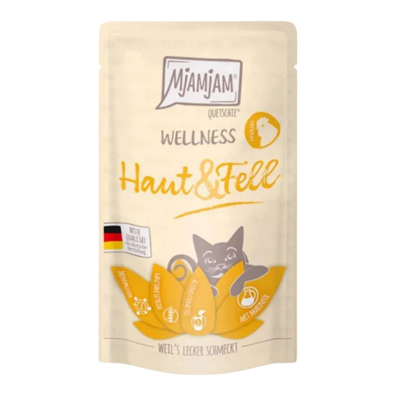 MjAMjAM Wellness Piel y Pelo para Gatos 125g
