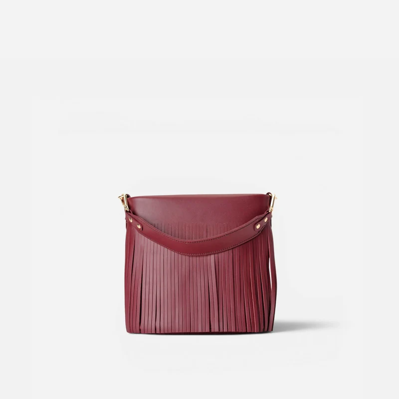 Tango flecos Burgundy