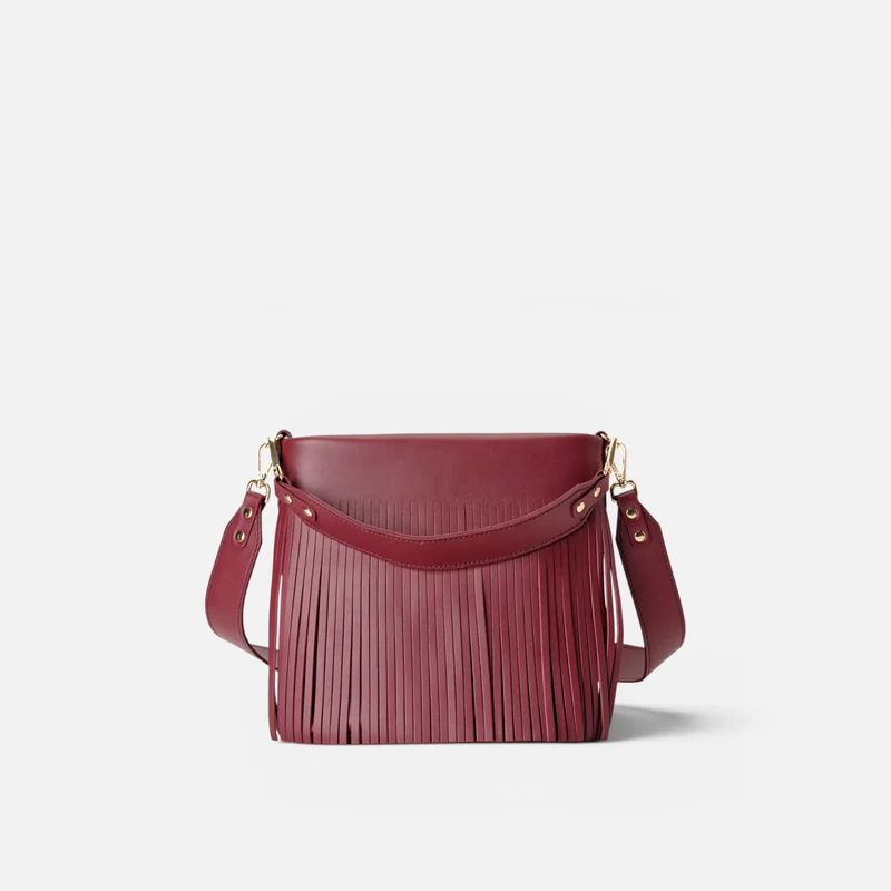 Tango flecos Burgundy