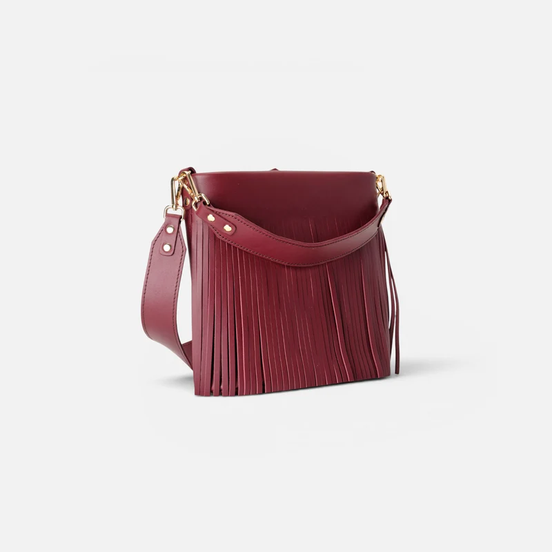 Tango flecos Burgundy