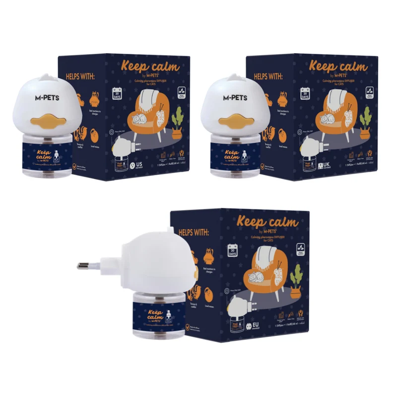 KEEP CALM - Pet diffuser for cats - 48ml