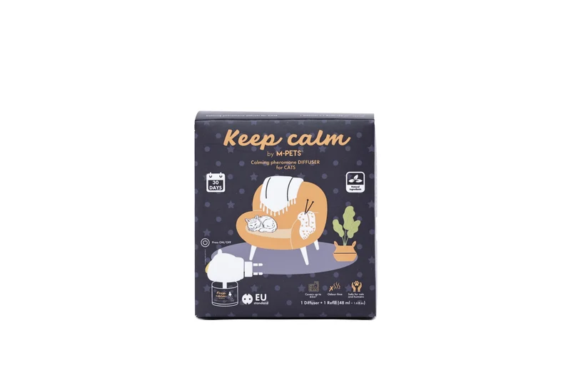KEEP CALM - Pet diffuser for cats - 48ml