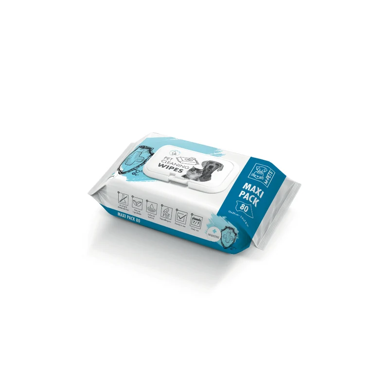 Pet Cleaning Wipes MAXI PACK20 x 15 cm - 80 pcs