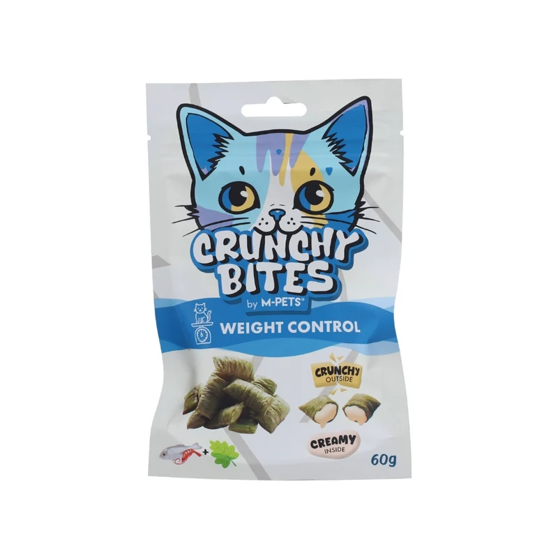 CRUNCHY BITES Cat Treats with function WEIGHT CONTROL - 60 g