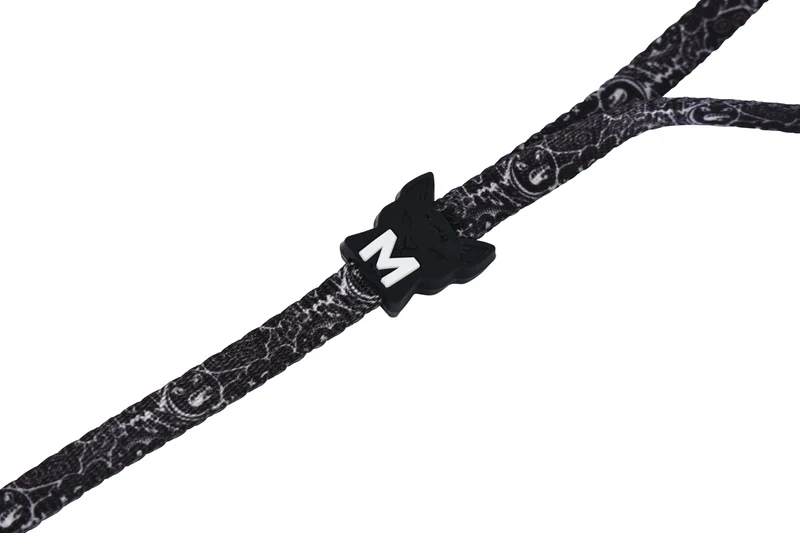 URBAN STYLE FREESTYLE Black & White Cat Harness & Leash set