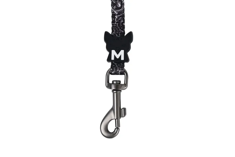 URBAN STYLE FREESTYLE Black & White Cat Harness & Leash set