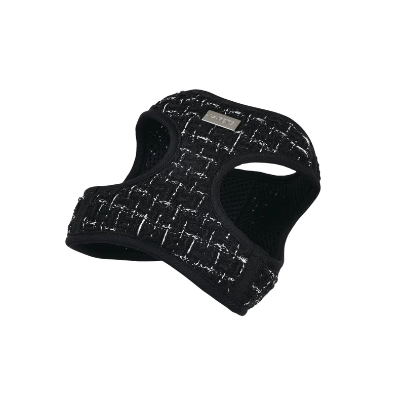Haute Couture Cat harness Black charm
