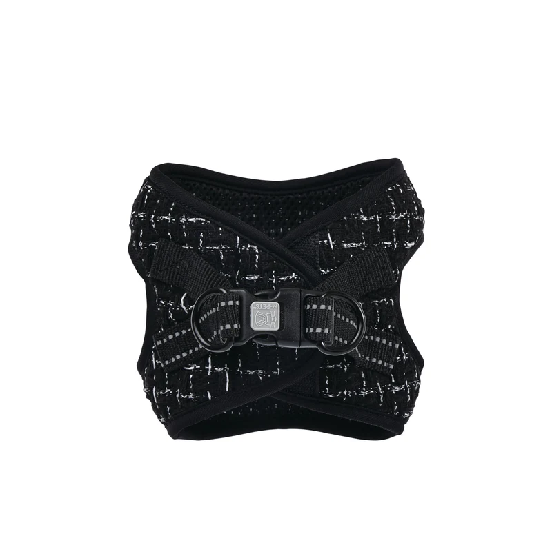Haute Couture Cat harness Black charm