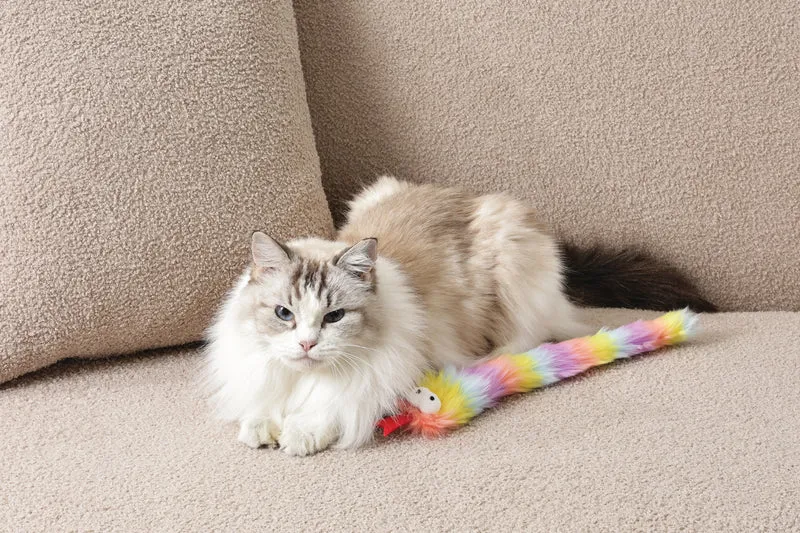 Fluffy catnip toy Miki