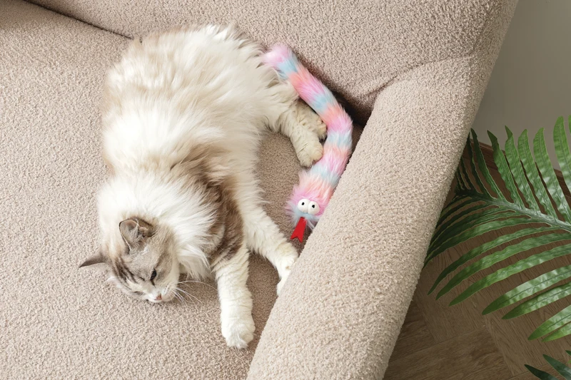 Fluffy catnip toy Lala